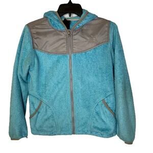 The North Face Fleece Hooded Girls Oso Jacket, 14/16